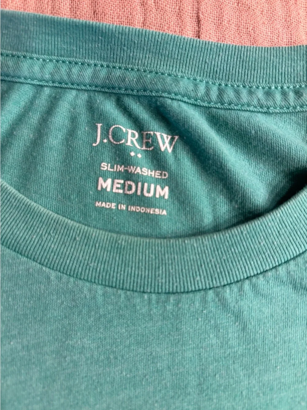 J Crew men’s sun washed pocket tee